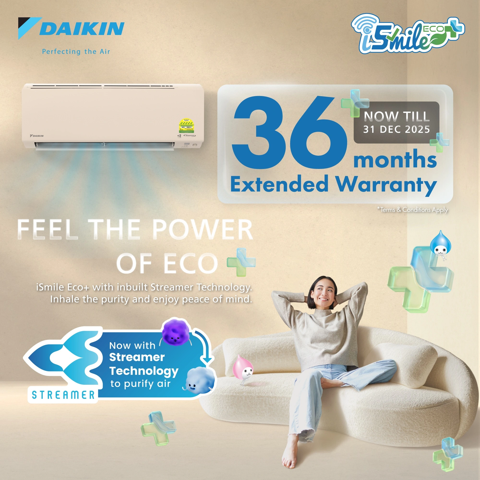 Daikin 36M Warranty